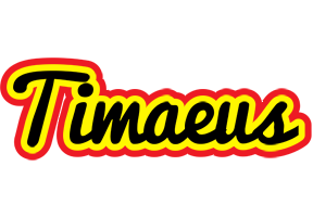 Timaeus flaming logo