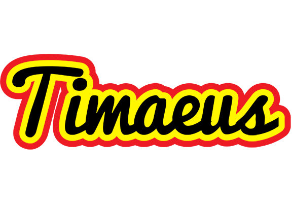 Timaeus flaming logo