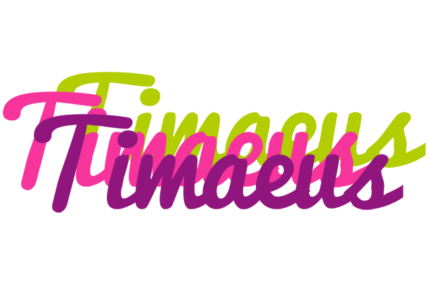 Timaeus flowers logo