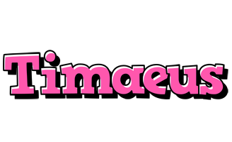 Timaeus girlish logo