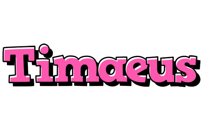 Timaeus girlish logo