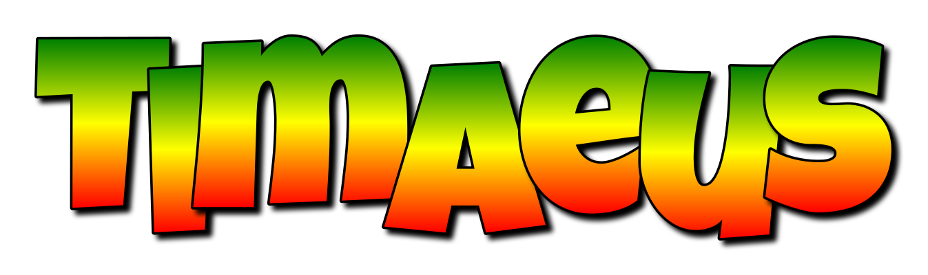 Timaeus mango logo
