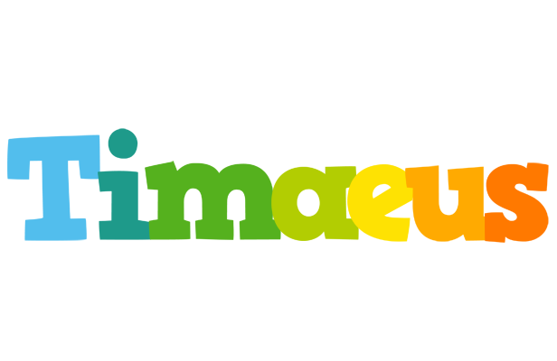 Timaeus rainbows logo