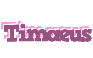 Timaeus relaxing logo