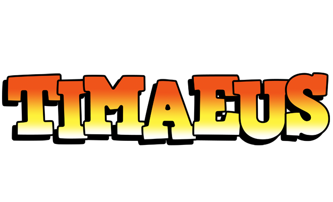 Timaeus sunset logo