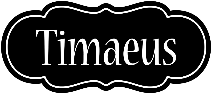 Timaeus welcome logo
