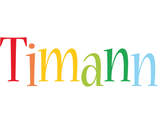 Timann birthday logo
