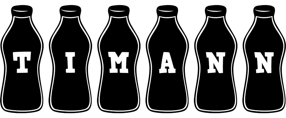 Timann bottle logo