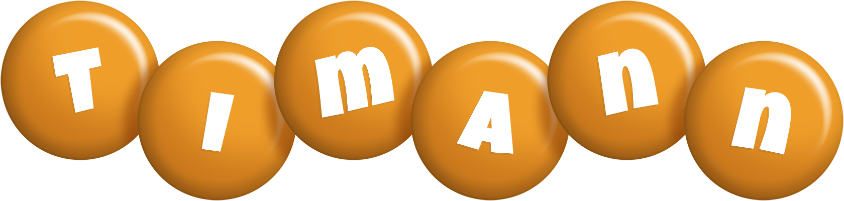 Timann candy-orange logo