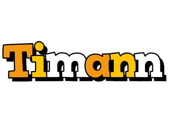 Timann cartoon logo