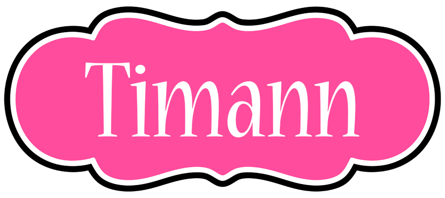 Timann invitation logo