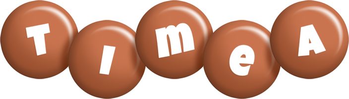 Timea candy-brown logo