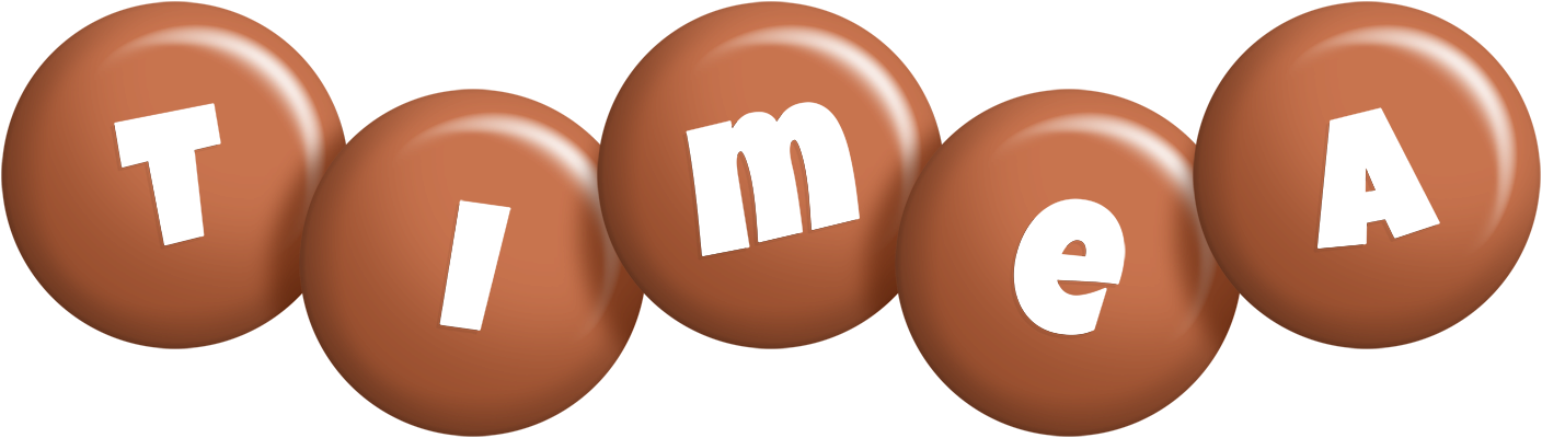 Timea candy-brown logo