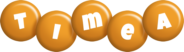 Timea candy-orange logo