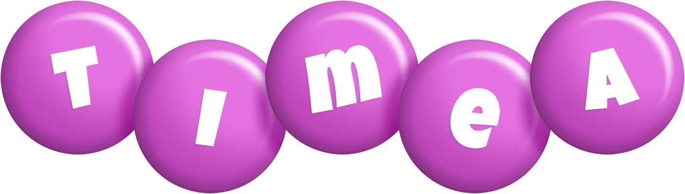 Timea candy-purple logo
