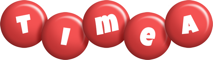 Timea candy-red logo