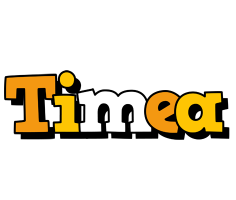 Timea cartoon logo