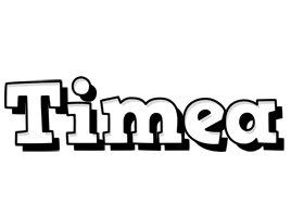 Timea snowing logo