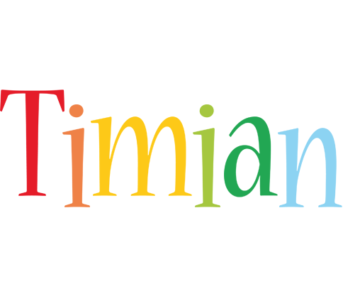 Timian birthday logo