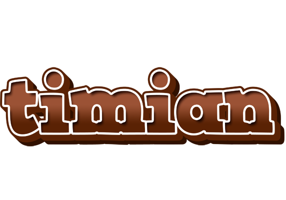 Timian brownie logo