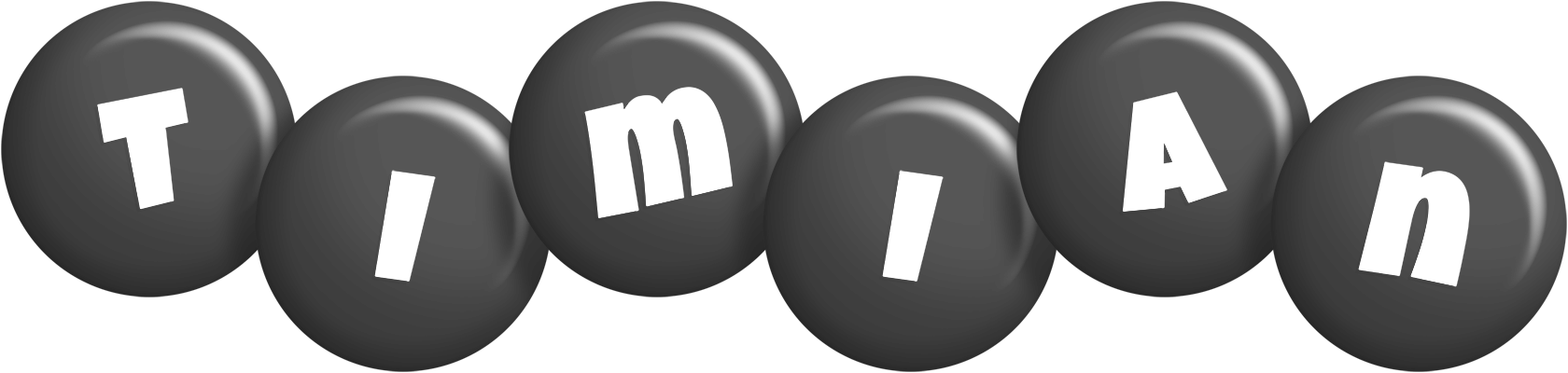 Timian candy-black logo
