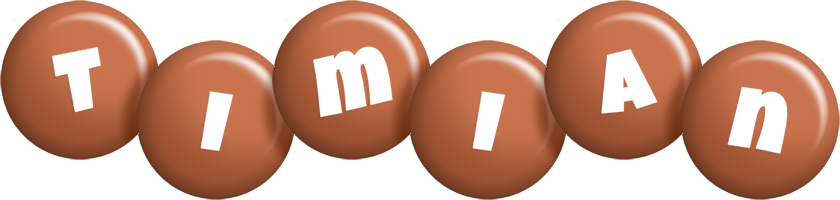 Timian candy-brown logo