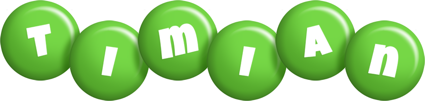 Timian candy-green logo