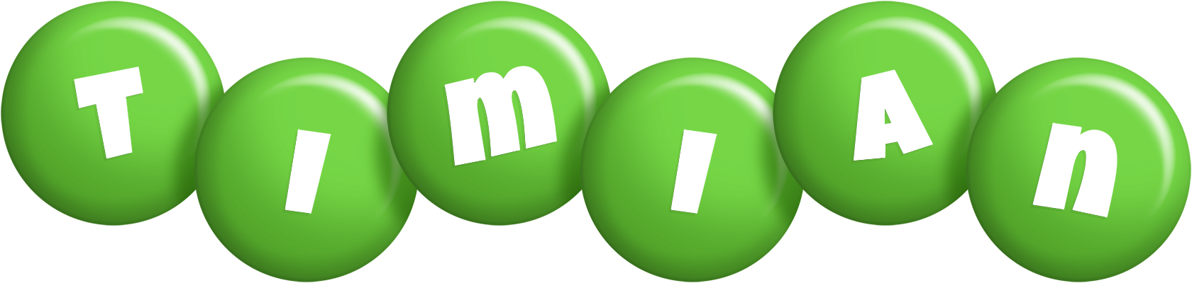 Timian candy-green logo