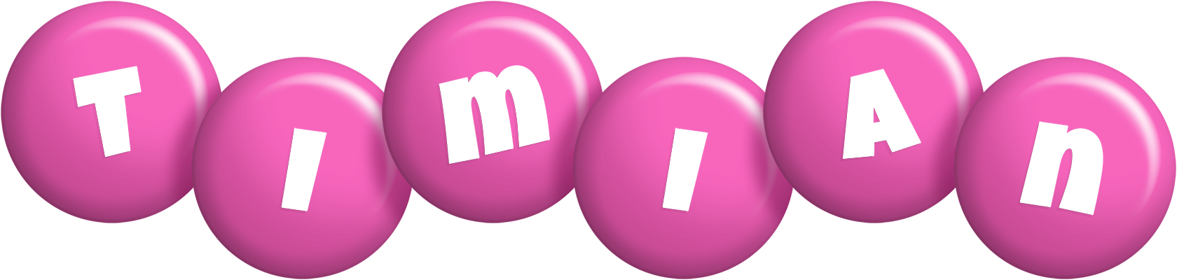 Timian candy-pink logo