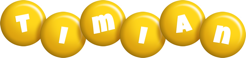 Timian candy-yellow logo