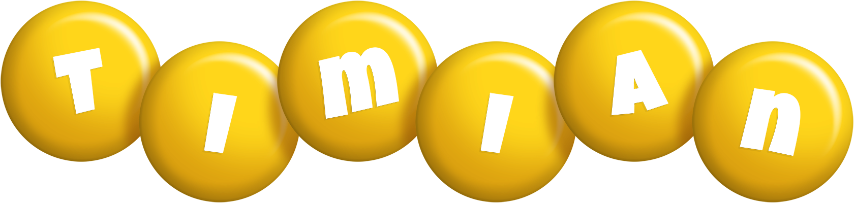 Timian candy-yellow logo