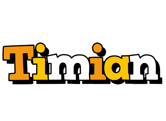 Timian cartoon logo