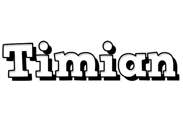Timian snowing logo