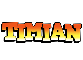 Timian sunset logo