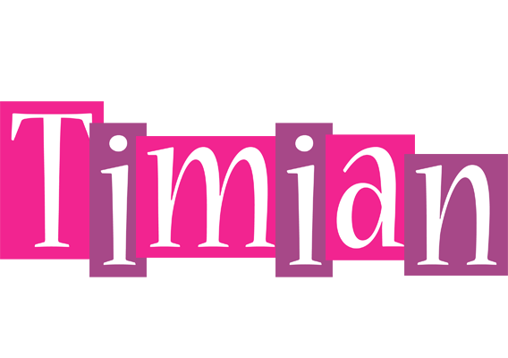 Timian whine logo