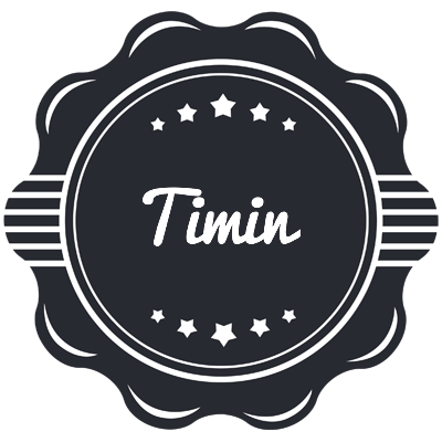 Timin badge logo
