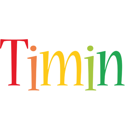 Timin birthday logo