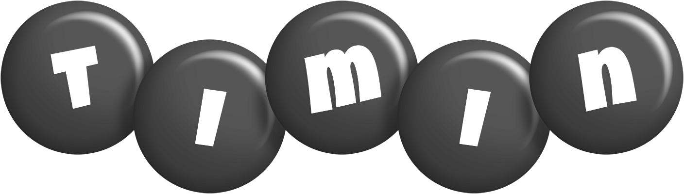 Timin candy-black logo