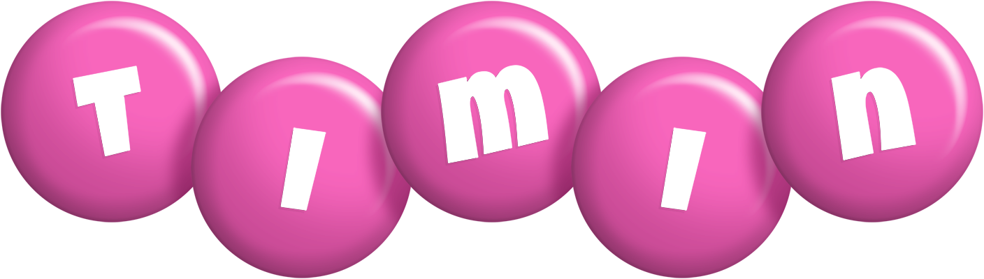 Timin candy-pink logo