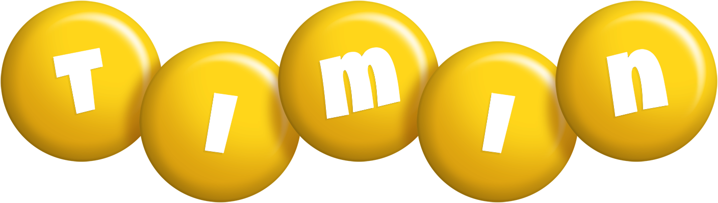 Timin candy-yellow logo