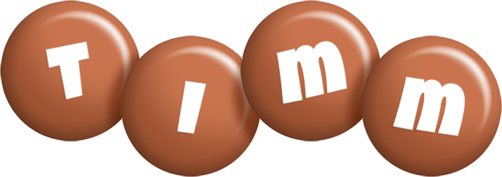 Timm candy-brown logo