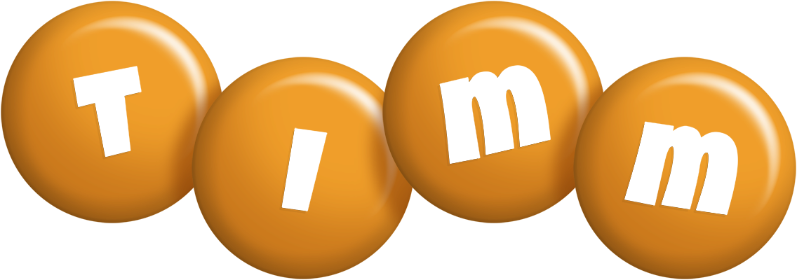 Timm candy-orange logo