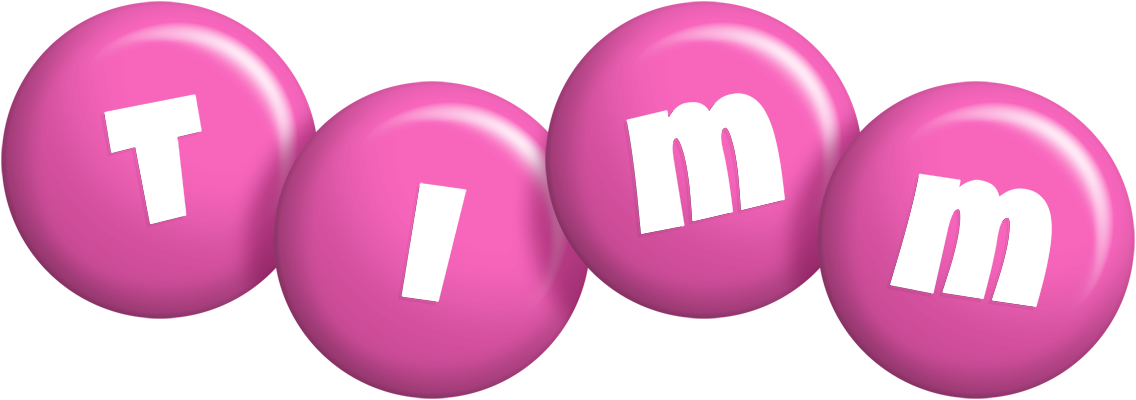 Timm candy-pink logo