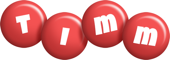 Timm candy-red logo