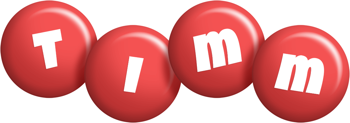 Timm candy-red logo