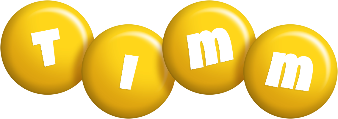 Timm candy-yellow logo
