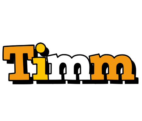 Timm cartoon logo