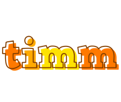 Timm desert logo