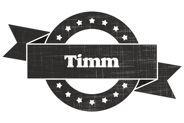 Timm grunge logo