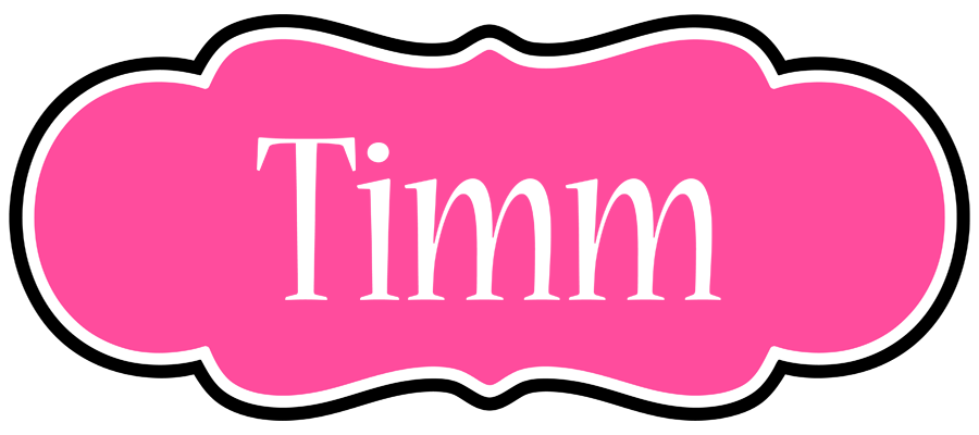 Timm invitation logo